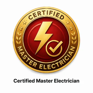 Certified Master Electrician badge